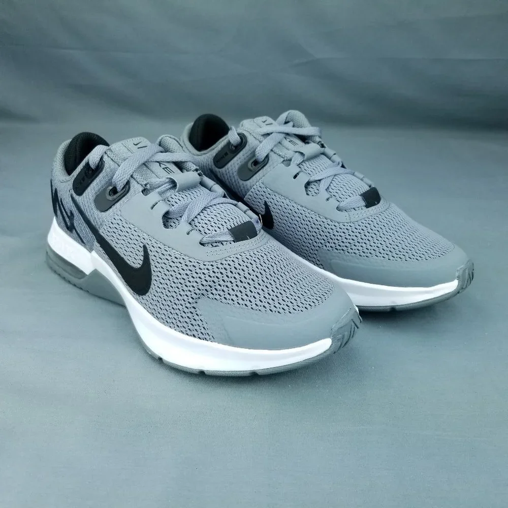 NIKE Air Max Alpha Trainer 4 Men's Sneaker CW3396 001 Gray Black Sizes 8-11